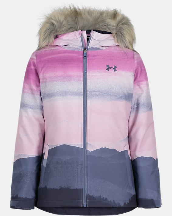 yours hedge add to Girls' UA Laila Printed Jacket | Under Armour